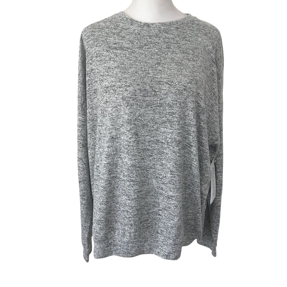 Athleta Heather Gray Mindful Pullover Womens Size Small NEW